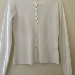 White Button-Down Women's Long Sleeve